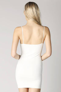 Fitted Slip- White