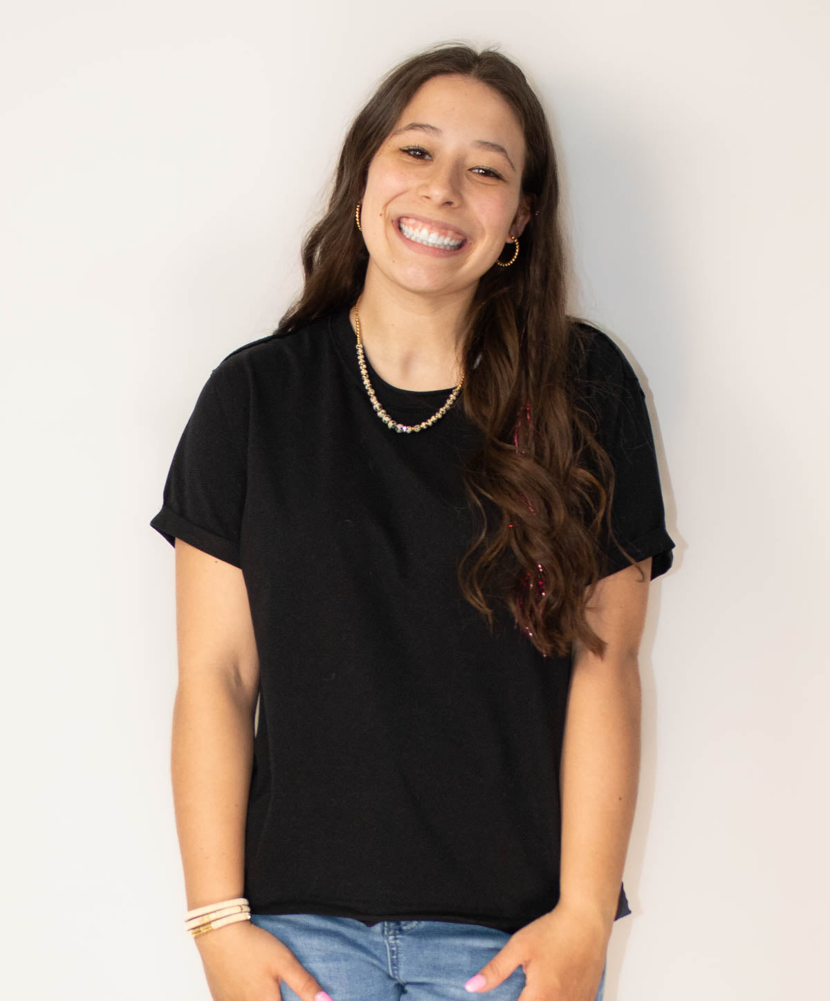 Mali Baby Tee Short Sleeve-Black