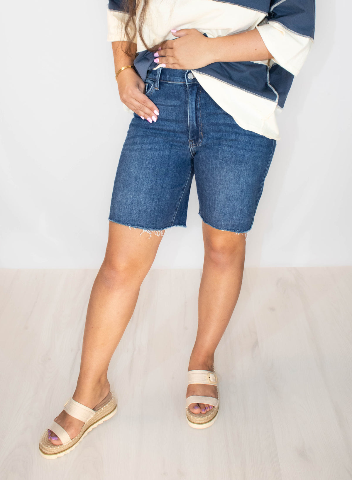 Scissor Cut Longer Length Short