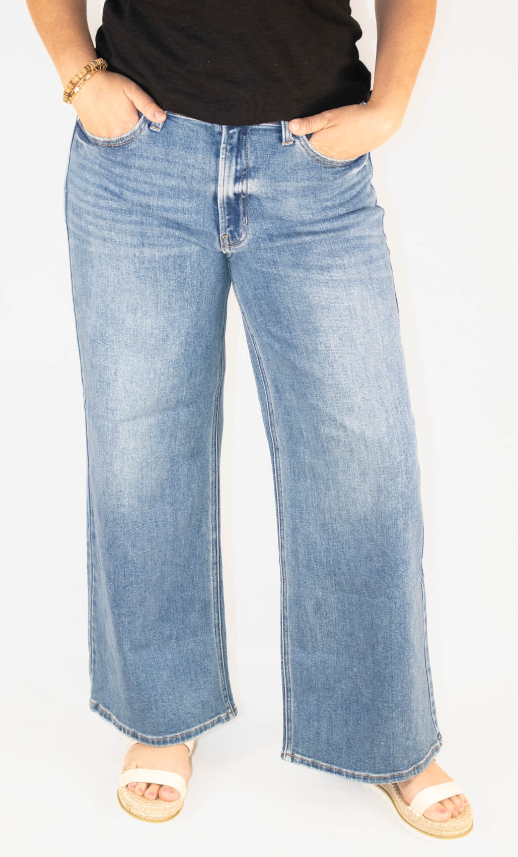 Relaxed Vintage Straight Ankle Denim