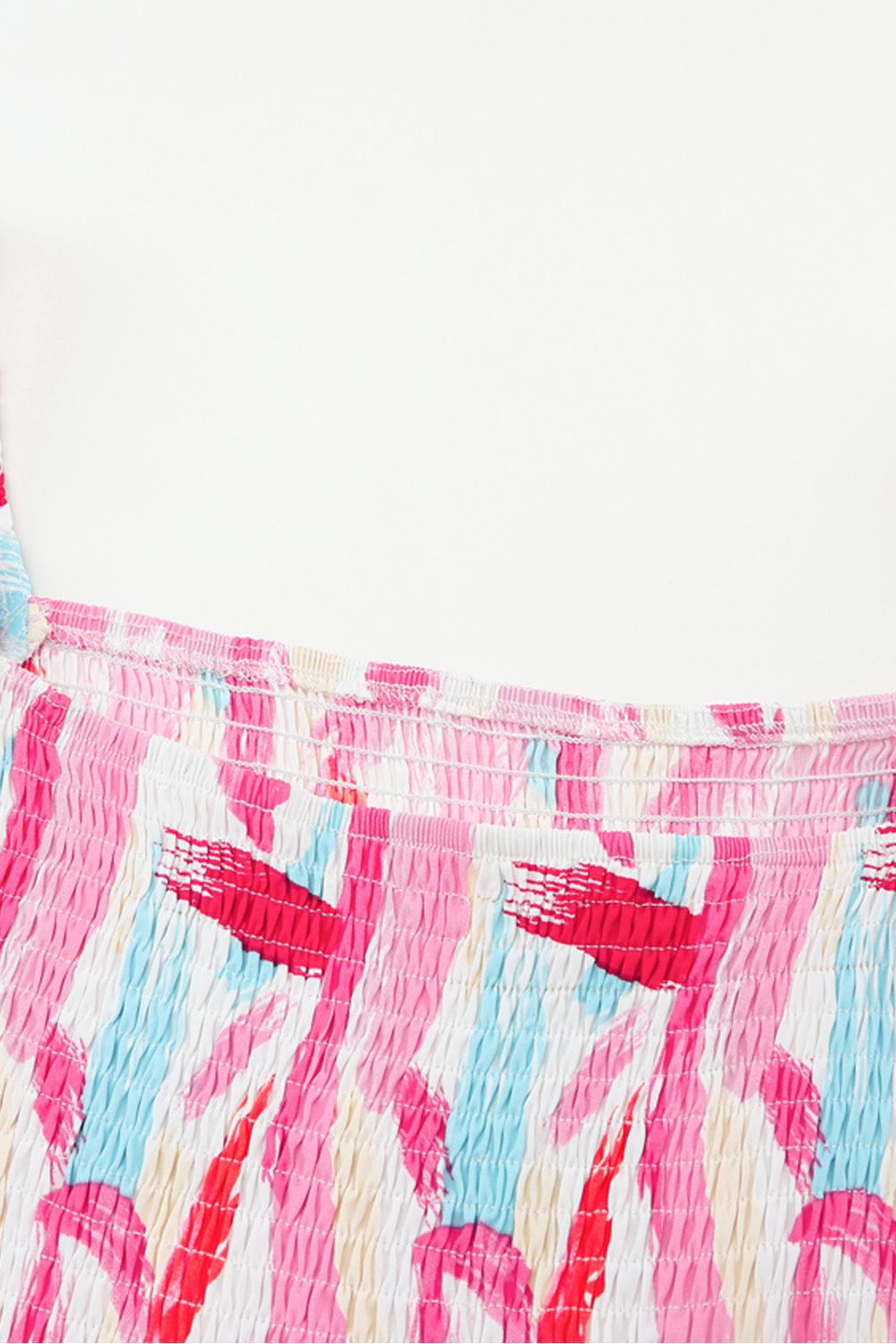 Brush Stroke Printed Dress