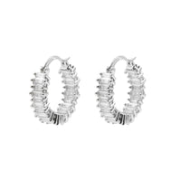 Luxe Collection- Silver Pearl Earrings