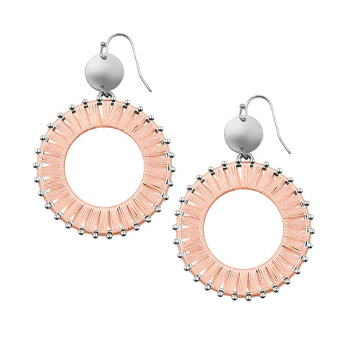 Pinnie Collection- Ballet Earrings Silver