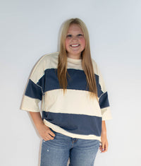 Polly Color Block Top