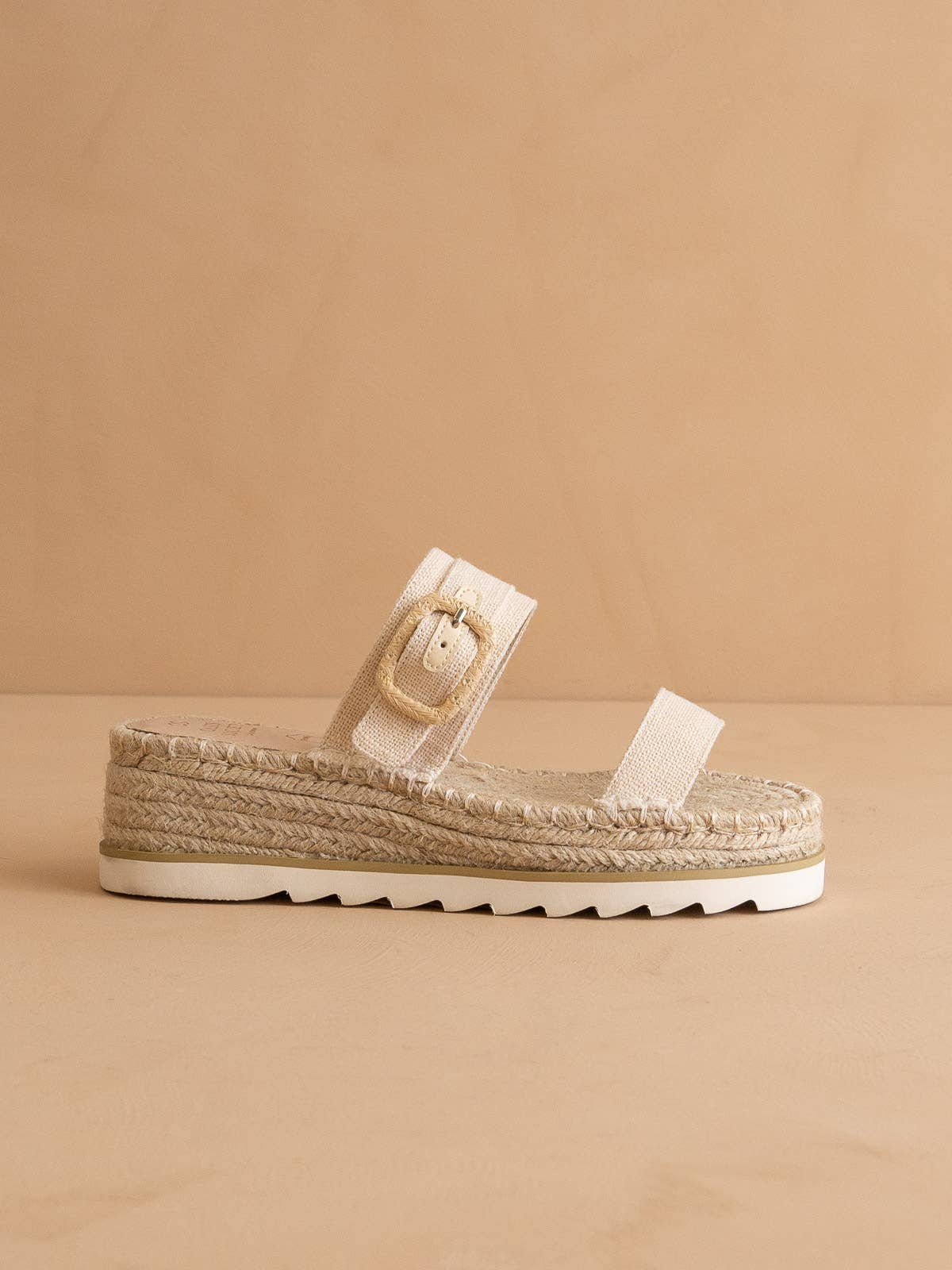 The Reese Beige | Platform Sandal